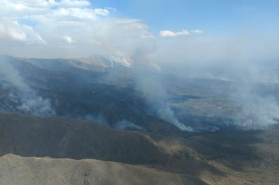 El riesgo de incendio es extremo en toda la provincia