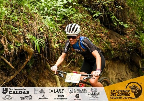 La ciclista Élite de Mackenna Guillermina Jaureguiberry tuvo una destacada perfomance en la carrera MTB 
