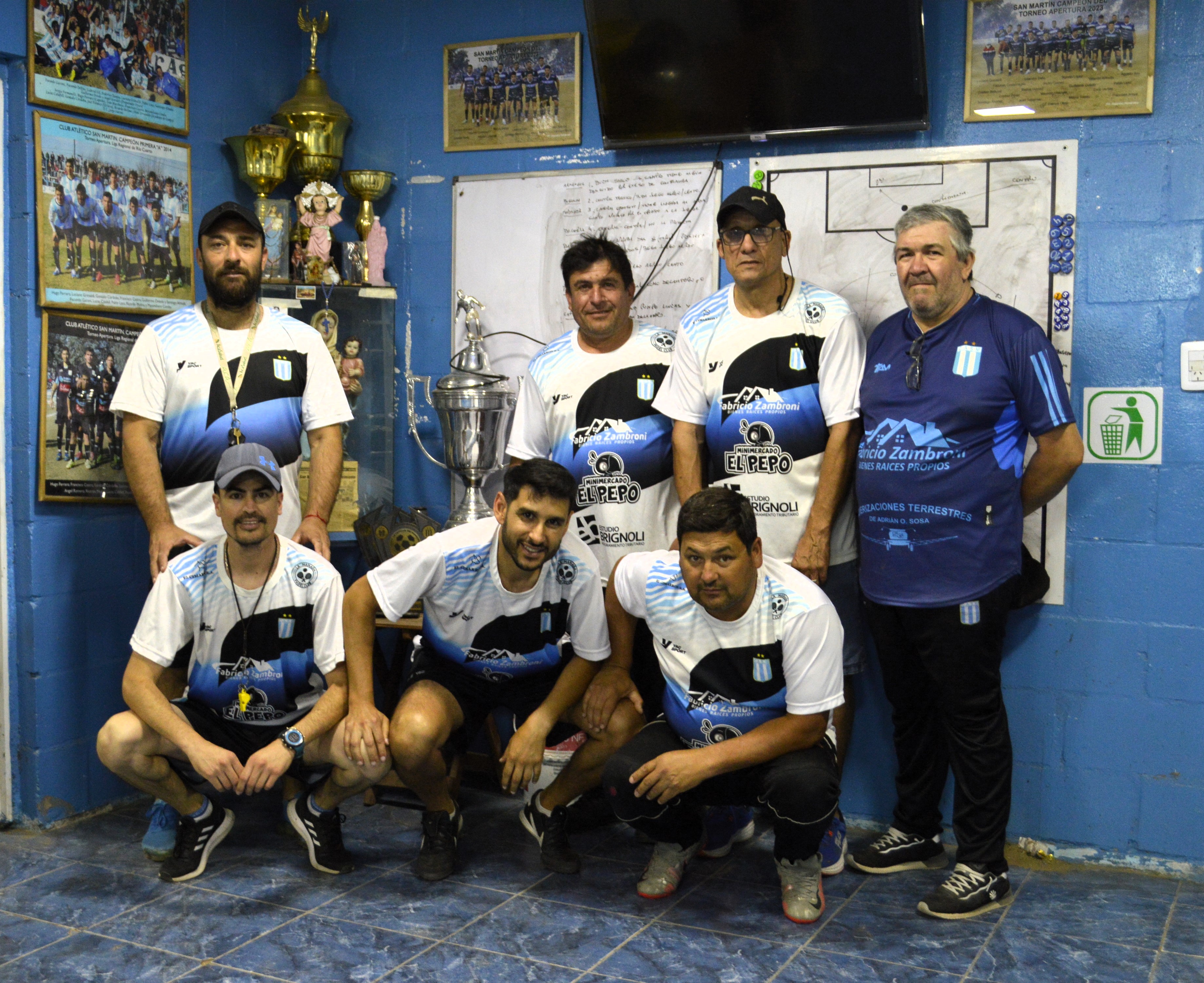 El técnico de San Martín Diego Campos, consideró que el 2024 fue un año positivo