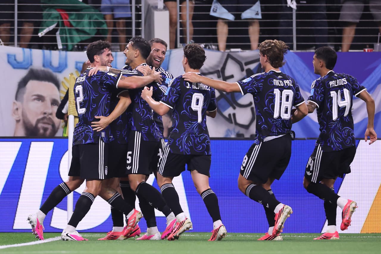 Argentina le ganó a Jordania y termino la fase de grupos con puntaje ideal