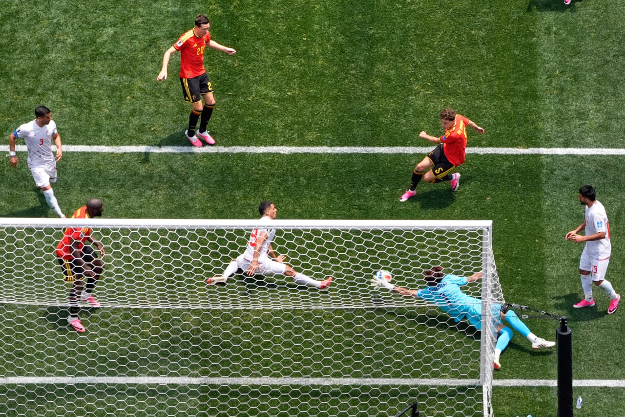 Bélgica e Irán empataron sin goles en un partido repleto de emociones