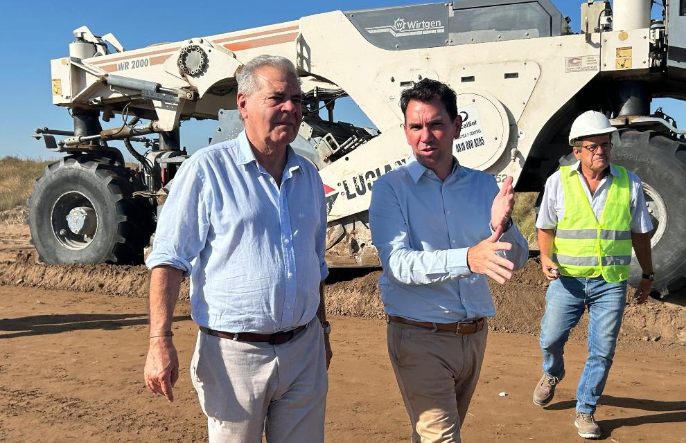 Busso: Los caminos secundarios y terciarios son estratégicos para el sector productivo