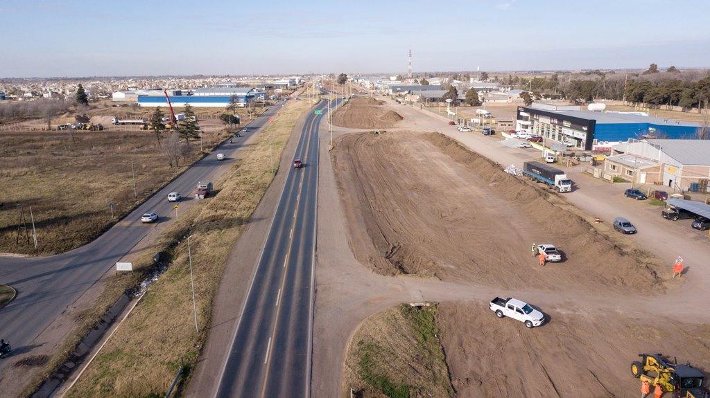 Con tres frentes de obra, avanza la Circunvalación de Río Cuarto