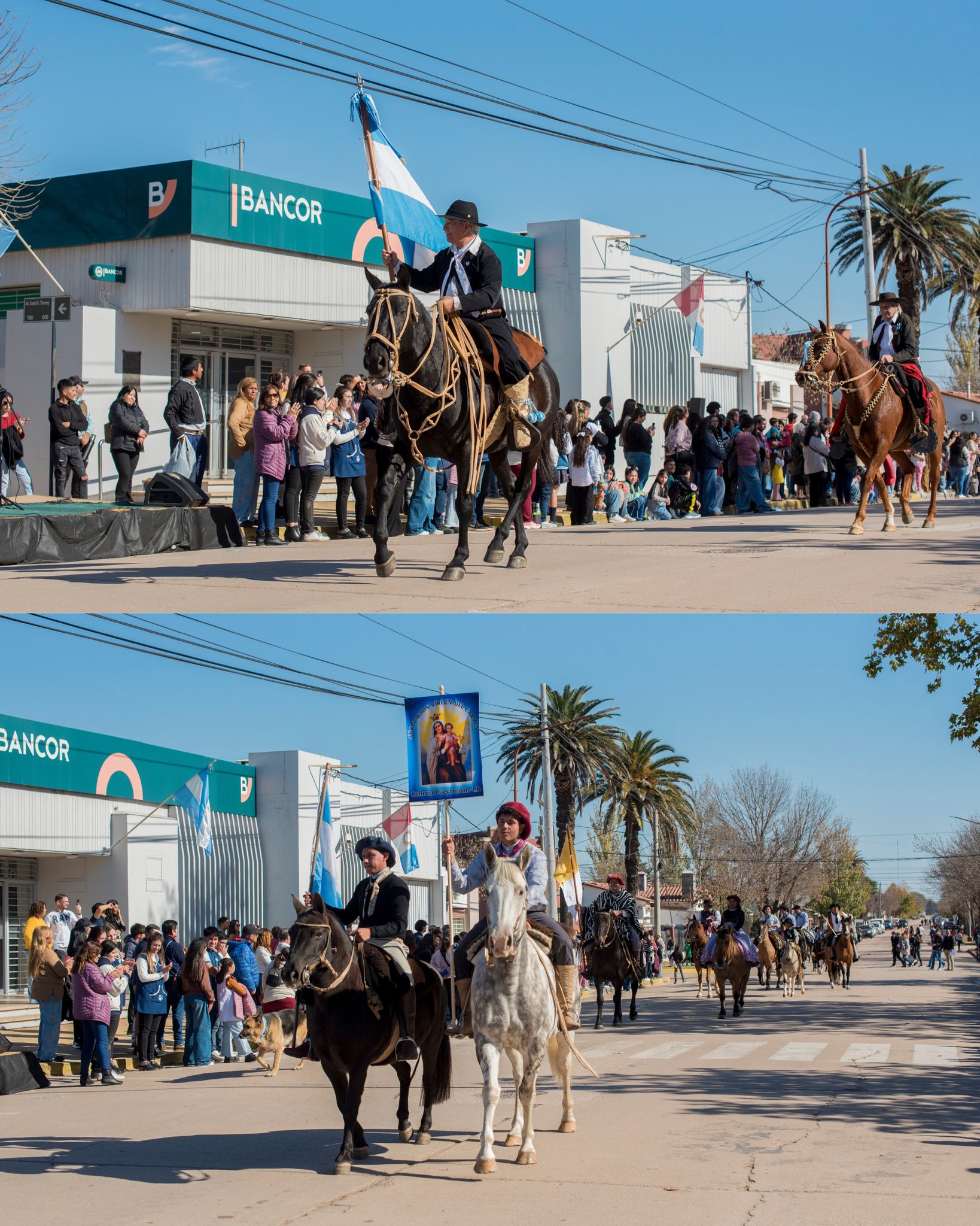 Desfile Cívico en Vicuña Mackenna