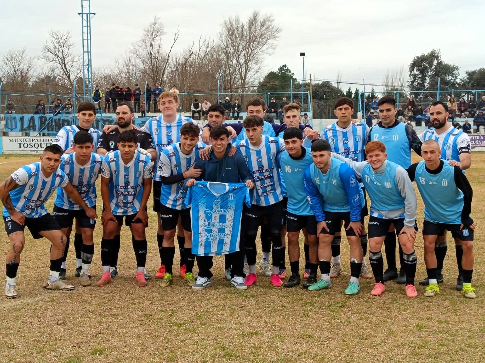 El juvenil delantero de San Martín de Mackenna Benjamín Carena emigró a Estudiantes de Rio Cuarto
