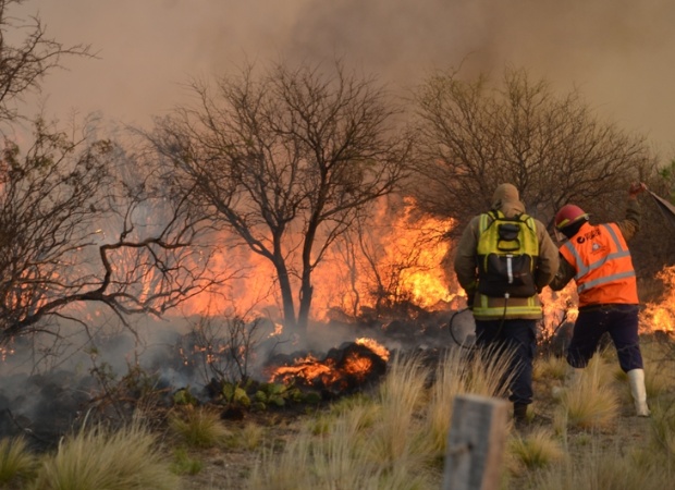 El riesgo de incendios es extremo en la provincia  