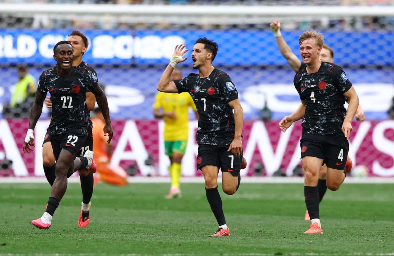 En el final del partido Canadá le ganó a Sudáfrica y se metió a Octavos