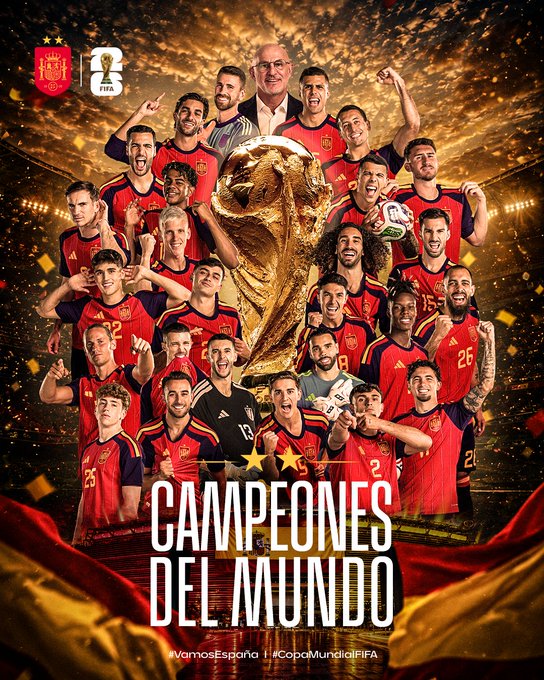 España le ganó la final a la Argentina y se consagró Campeón Mundial 