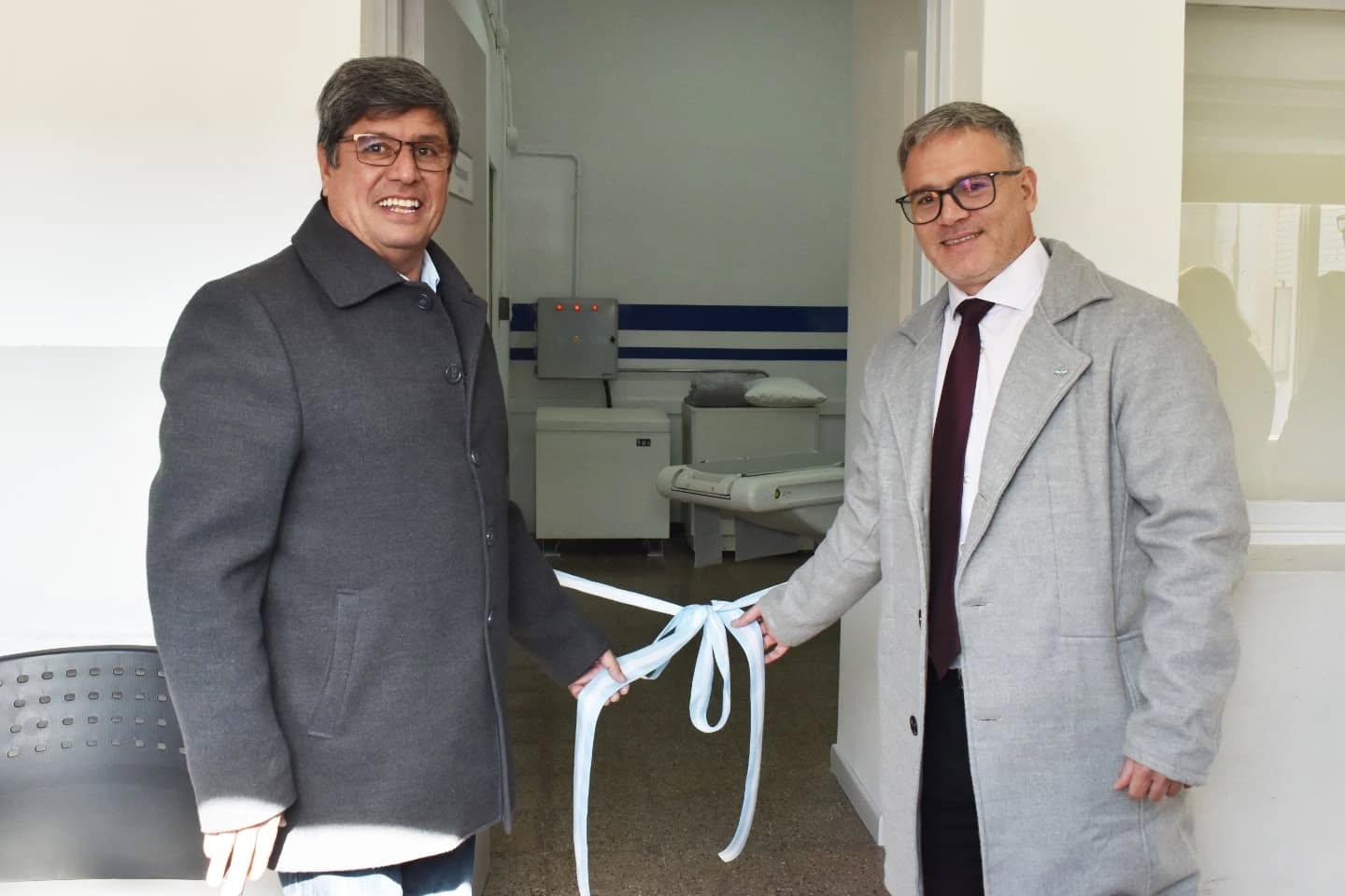 Inauguración de tomógrafo y laboratorio en el Hospital 