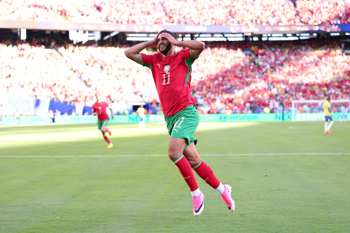 Marruecos consiguió su primer triunfo y le ganó por uno a cero a Escocia