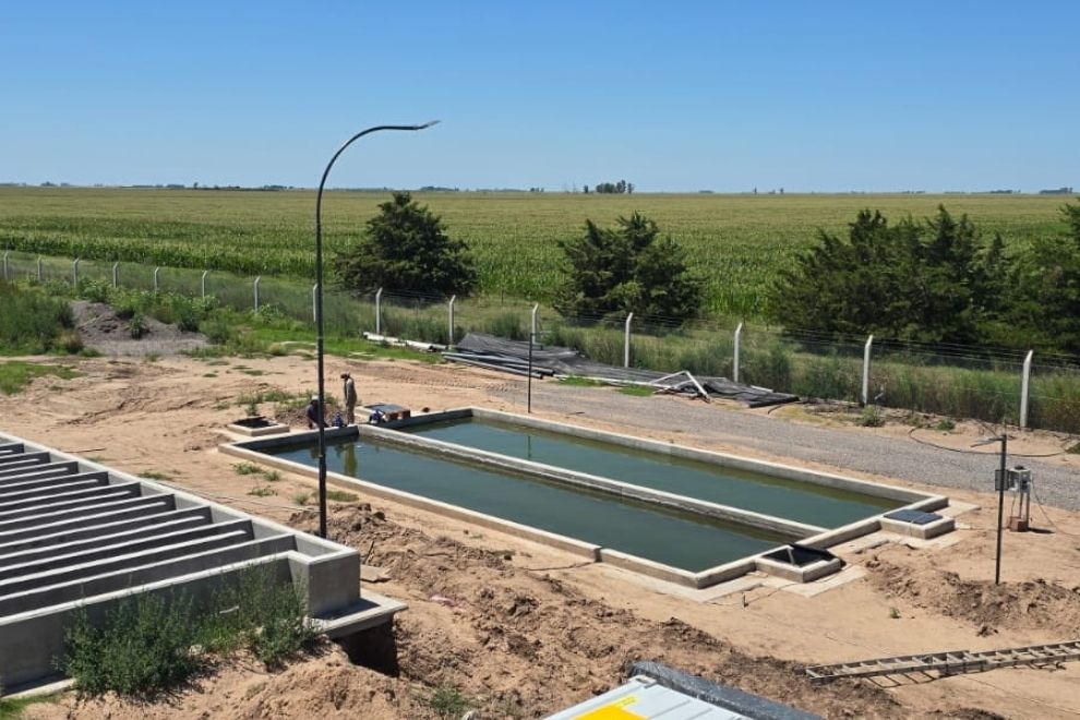 Melo: trabajos finales de la planta de saneamiento cloacal