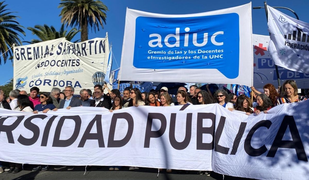 Quinta Marcha Federal Universitaria: horarios, recorrido y por qué se moviliza la UNC