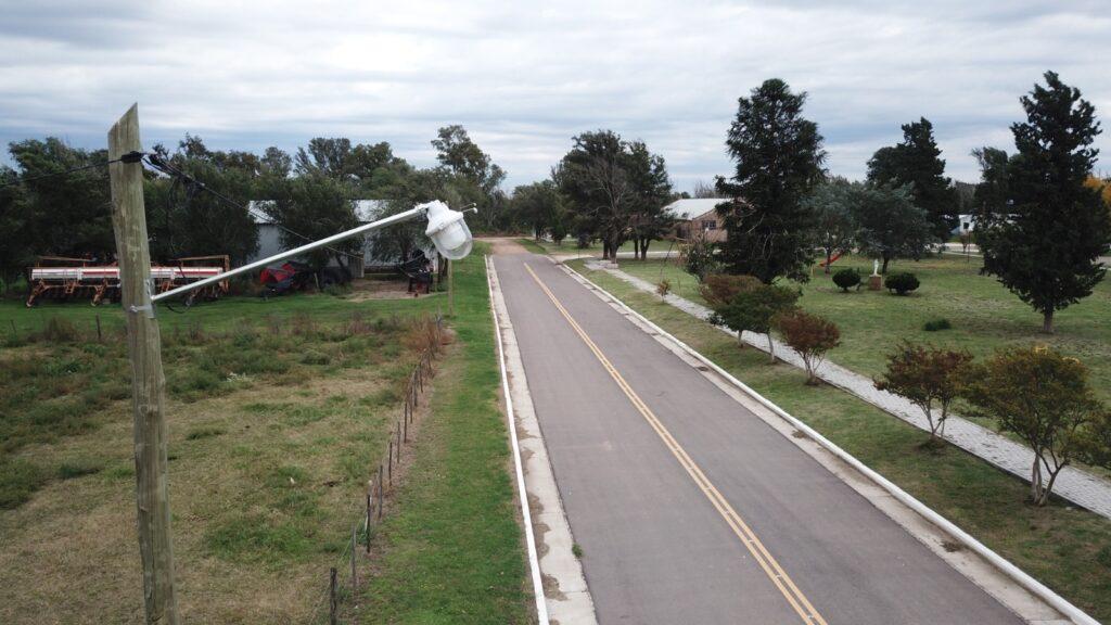 Ranqueles suma luminaria led en zona urbana​