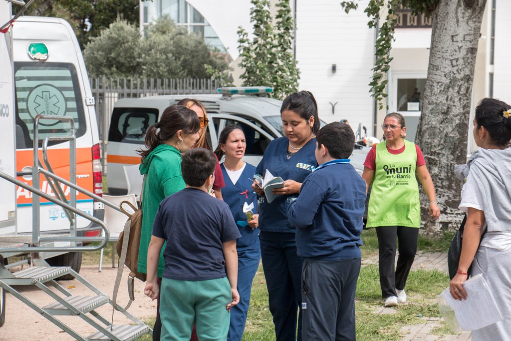 Río Cuarto: nuevo operativo “La Muni en tu Barrio” en Bimaco