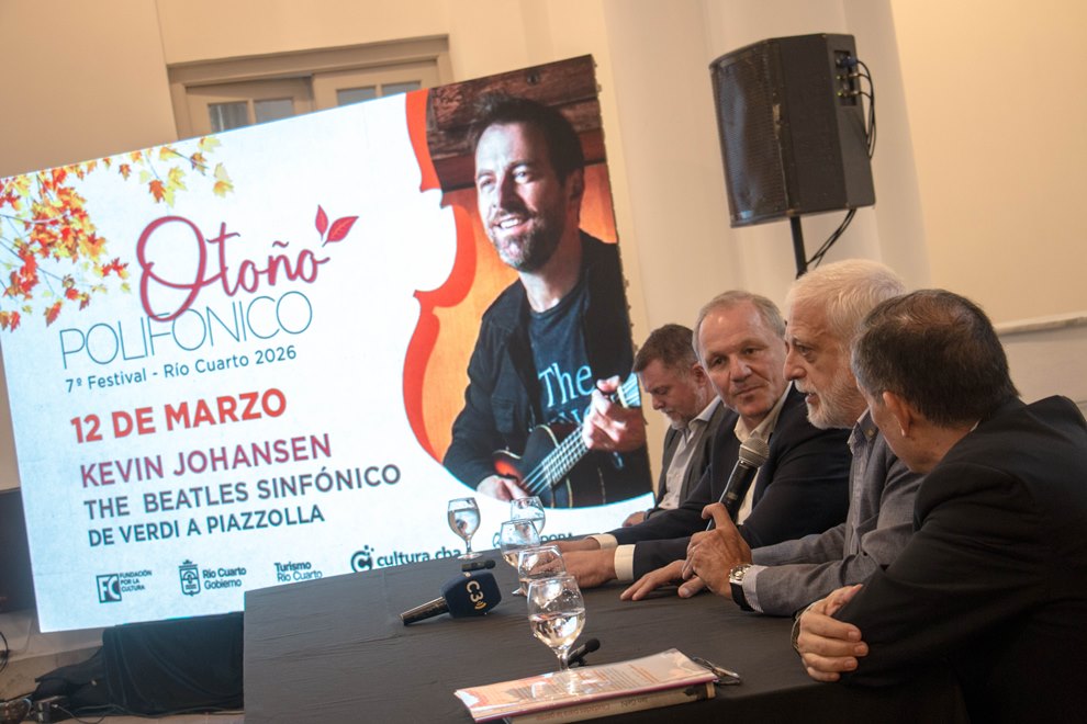 Río Cuarto presentó la 7° edición  del Festival Otoño Polifónico