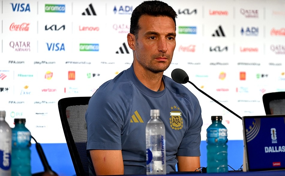 Scaloni y la posibilidad de continuar siendo el técnico de la Seleccón Argentina