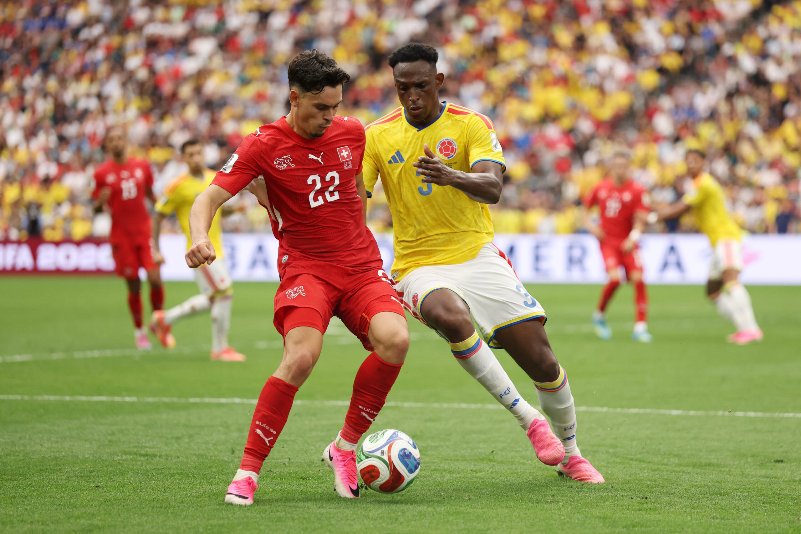 Suiza por penales dejo afuera del Mundial a Colombia y el sábado será rival de Argentina