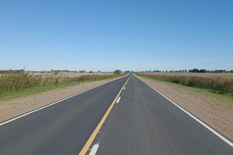 Sur cordobés: finalizaron las obras de rehabilitación de la Ruta Provincial 26