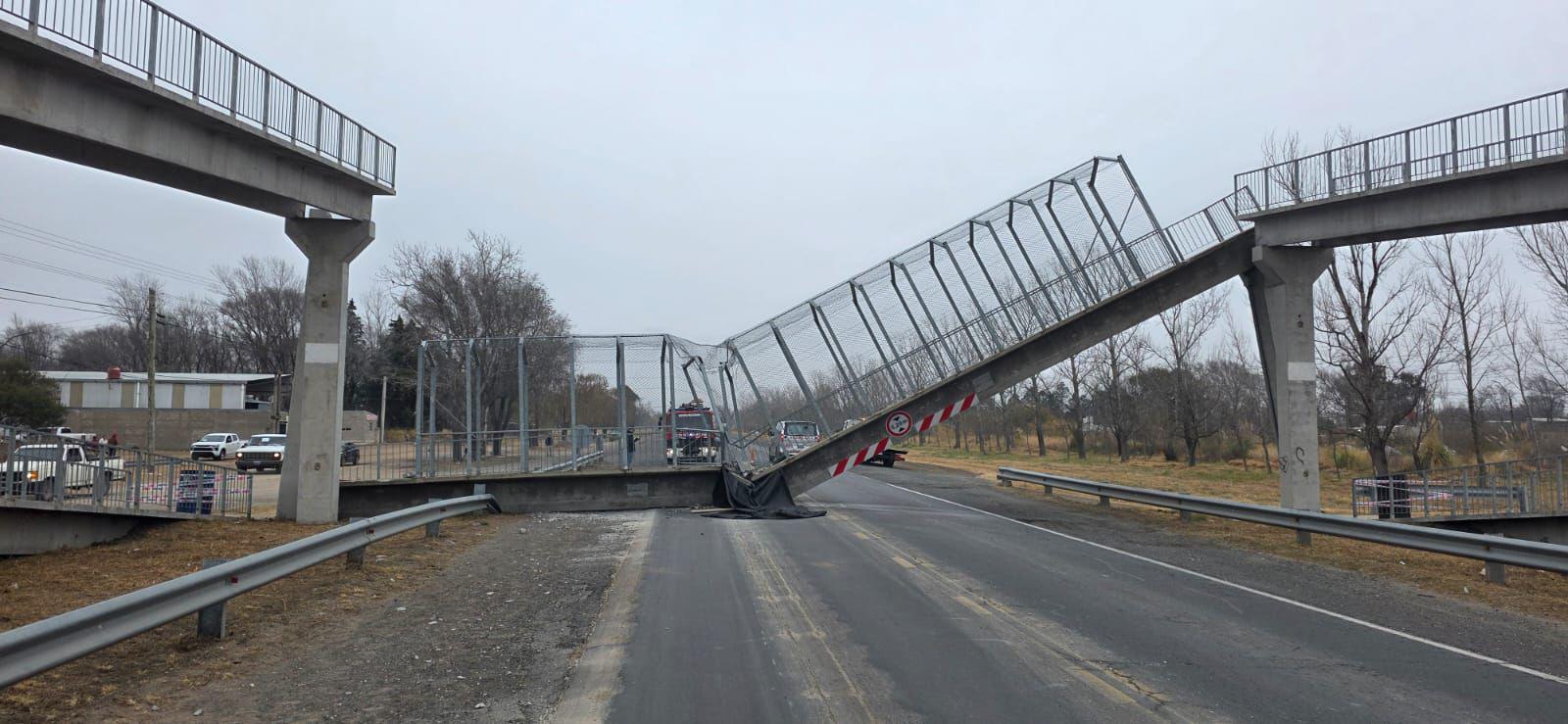 Vicuña Mackenna: La Provincia reclama a Nación la urgente habilitación de la Ruta Nacional 7