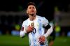 Con tres golazos de Messi, Argentina goleó por tres a cero a Bolivia en el estadio Monumental. El partido correspondió a la Décima Fecha de Eliminatorias Qatar 2022. (REUTERS/Natacha Pisarenko)