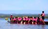 Como parte de las actividades del programa “Córdoba Rosa”, en el lago Piedras Moras se llevó a cabo una emotiva jornada de remo.